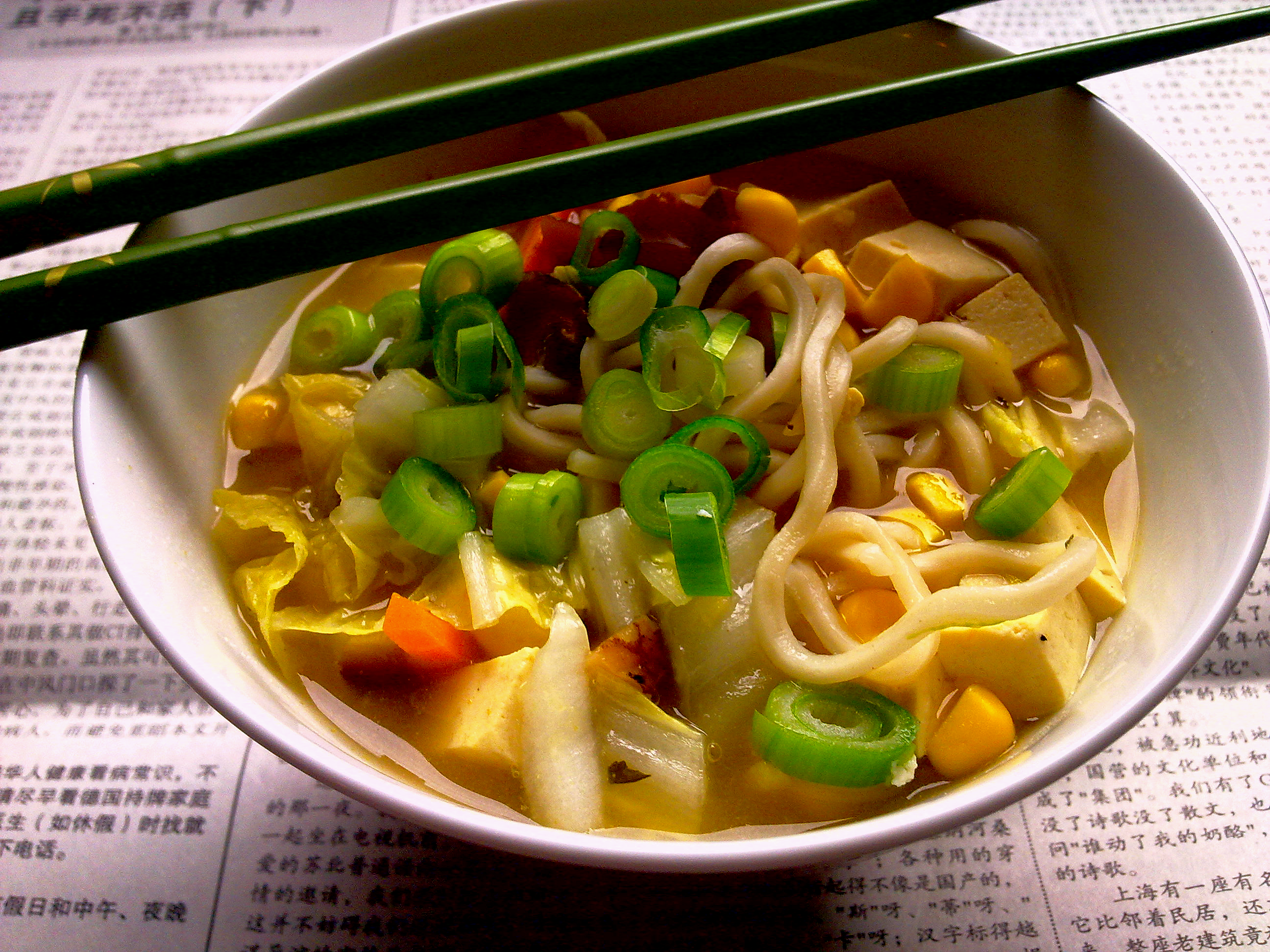 nudelsuppe sauer-scharf