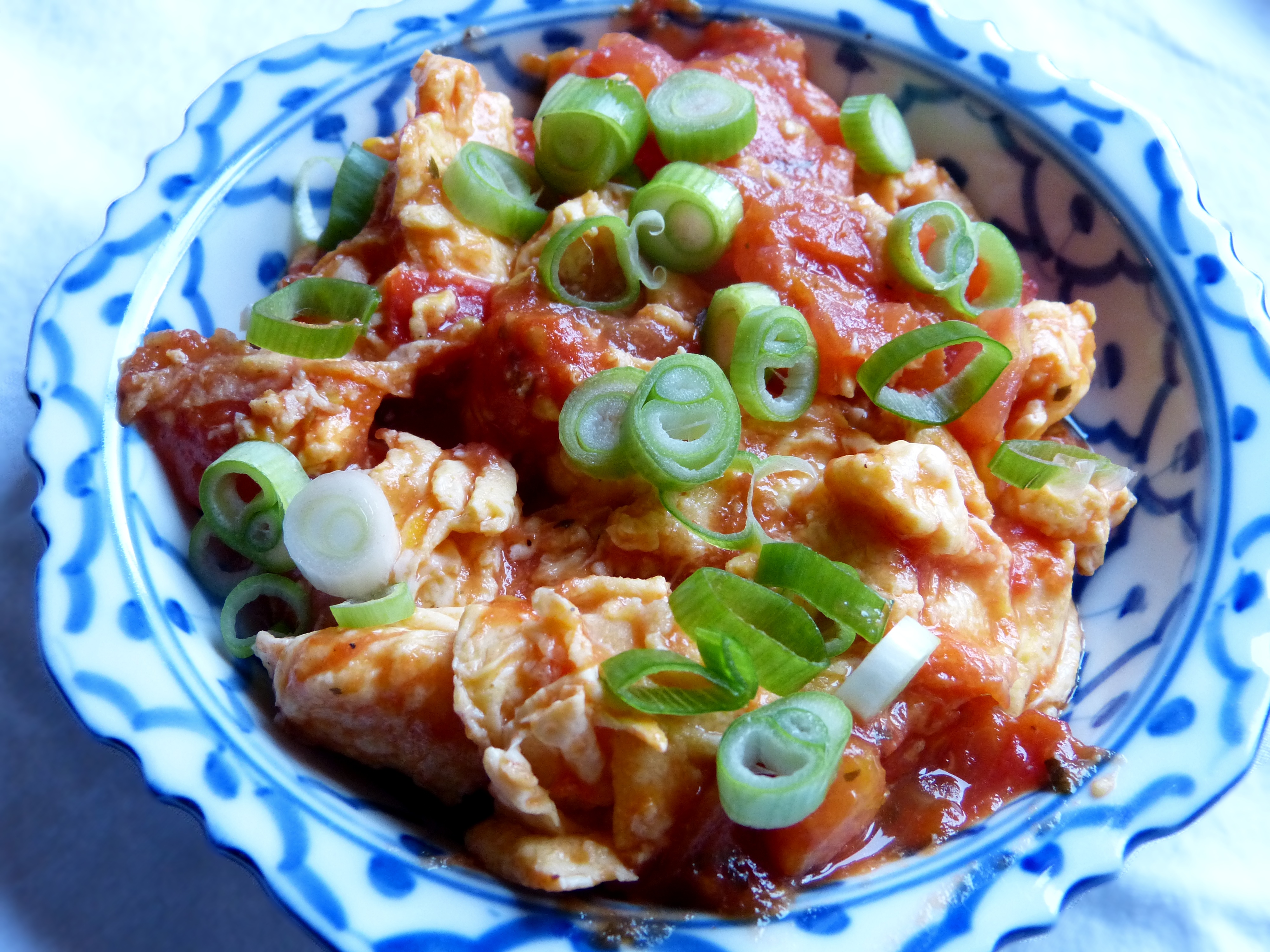 rührei mit tomate