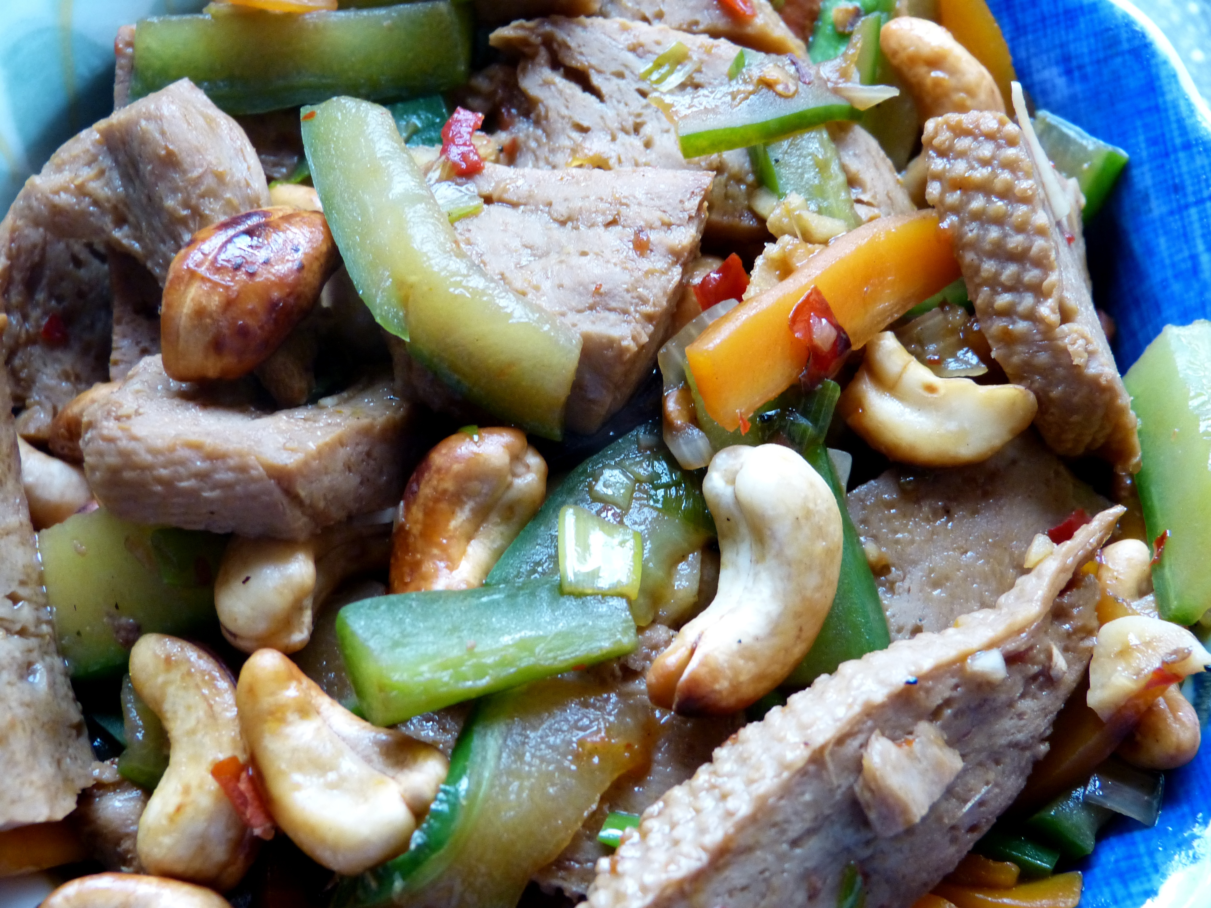 vegetarisches kong pao chicken