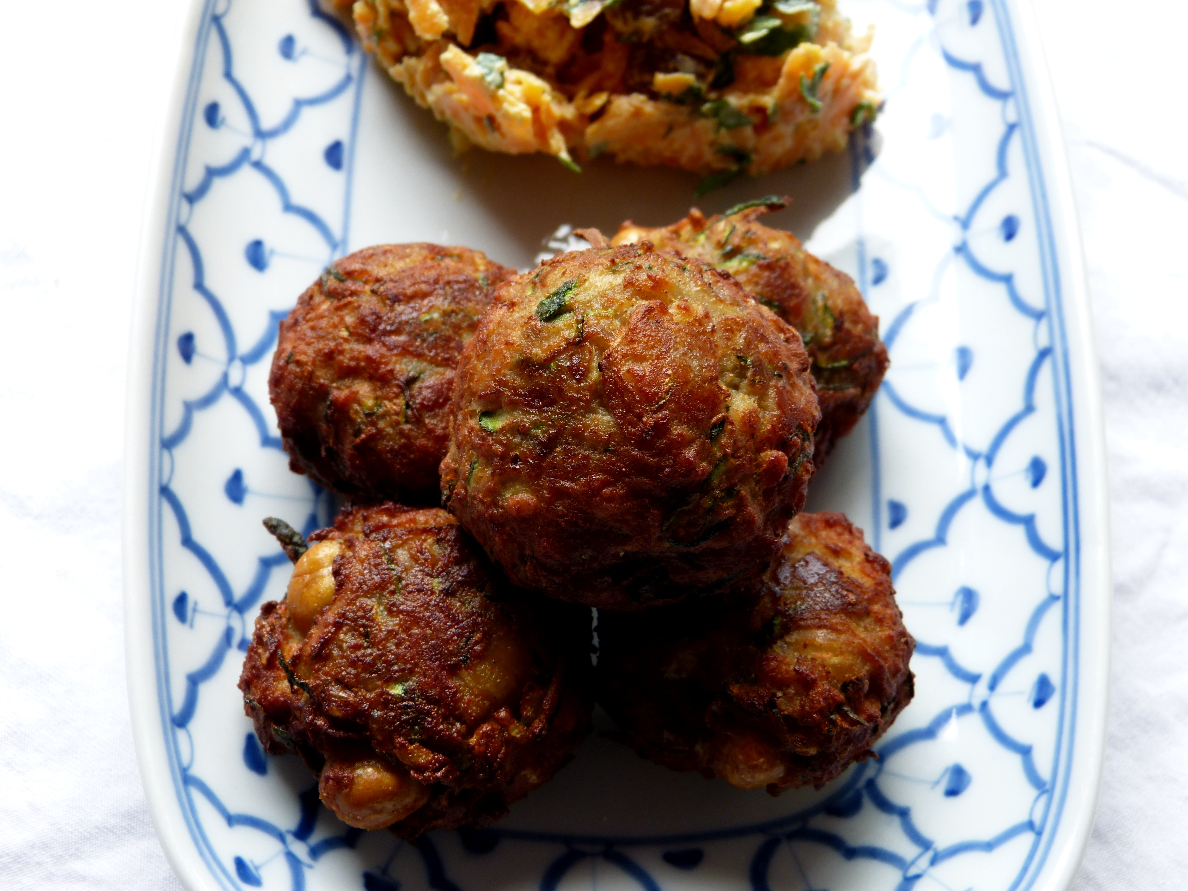 Falafel mit Zucchini
