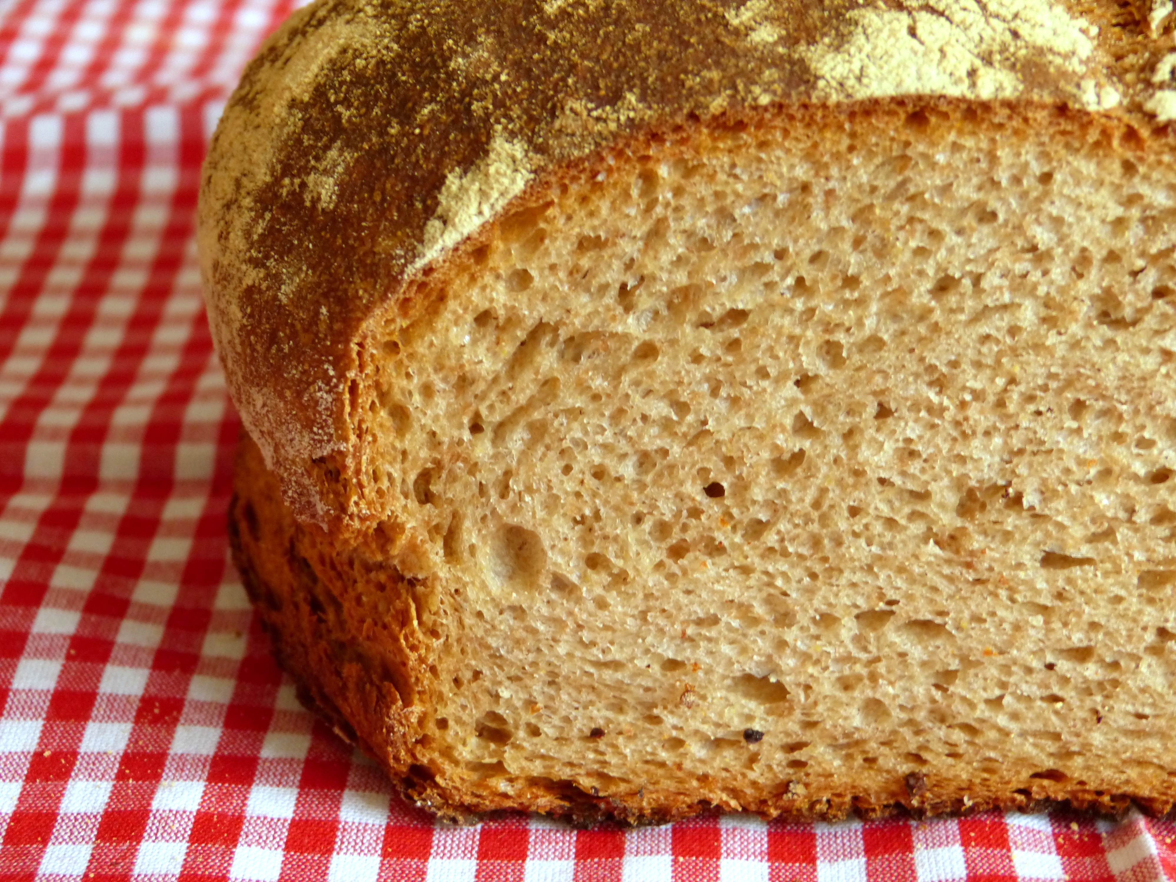 roggenmischbrot mit bier