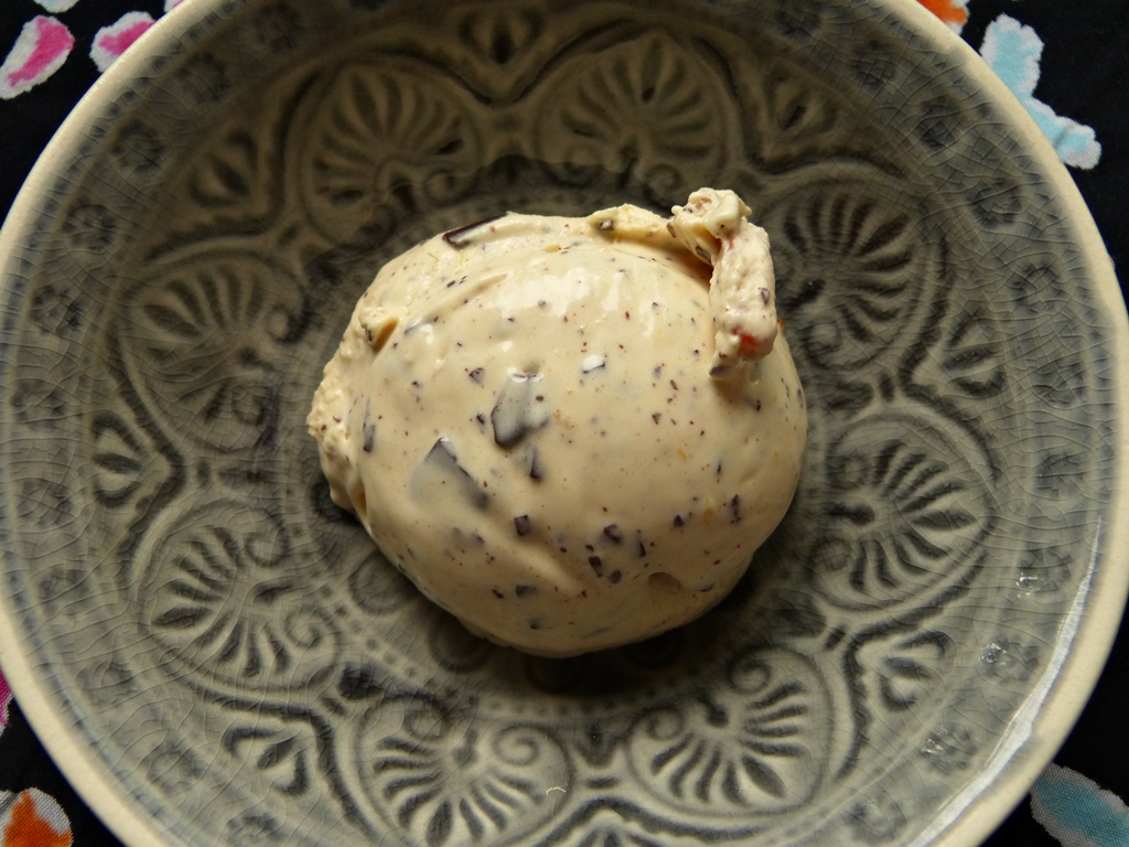 eis mit orangenmarmelade