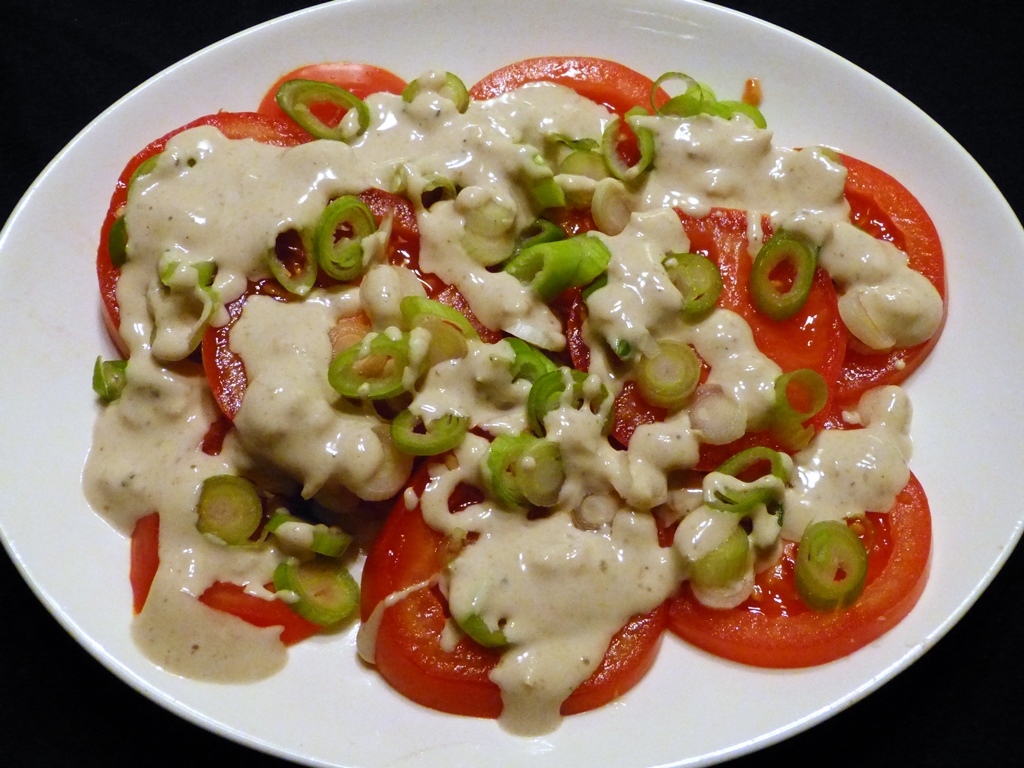 tomatensalat mit tahin