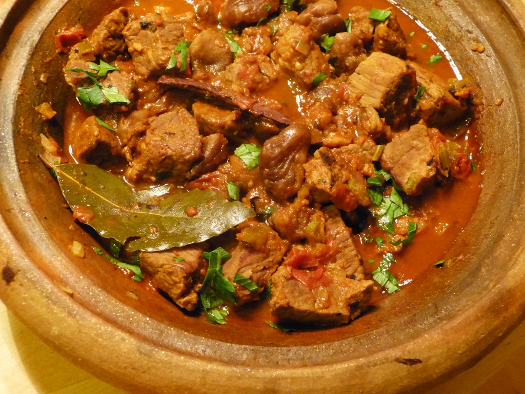 Rinderschmortopf mit Maronen