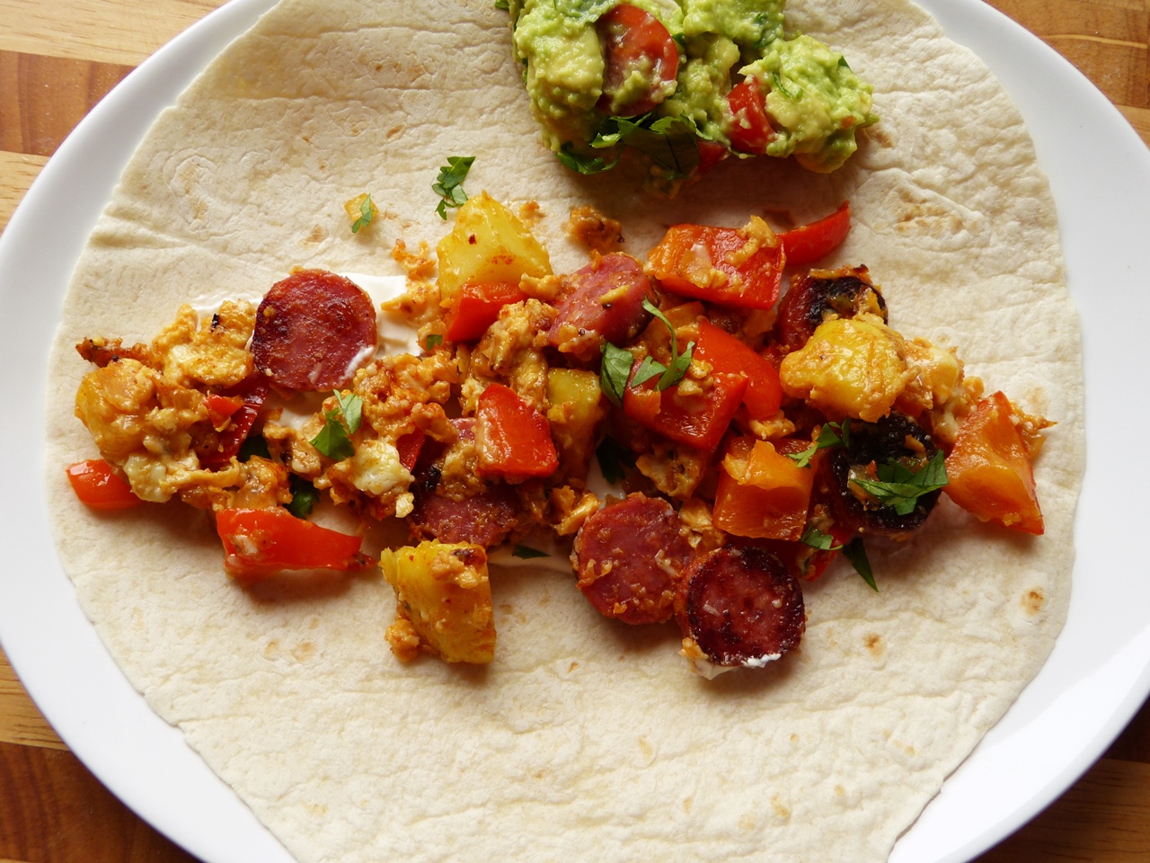 frühstücks-burritos