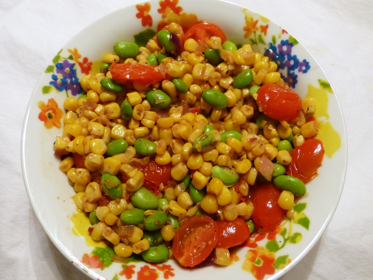 succotash mit edamame