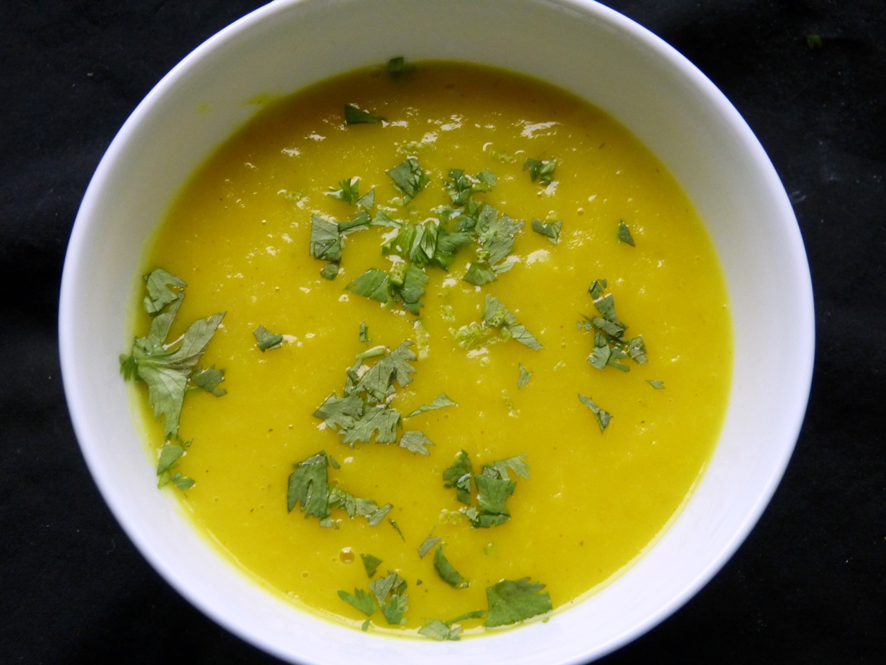 spargelsuppe mit kartoffel und limette