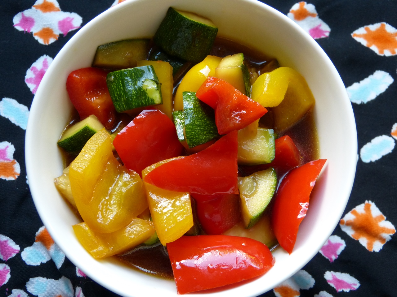 gemüse in mentsuyu