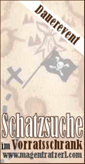 Schatzsuche im Vorratsschrank - Dauerevent