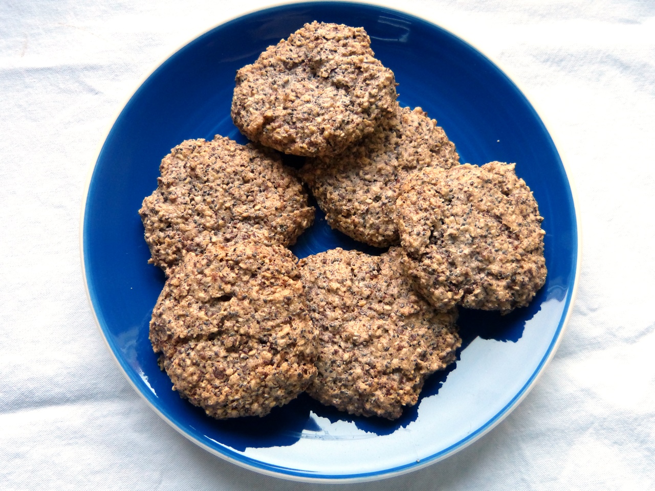 Italienische Kekse mit Chia und Schokolade