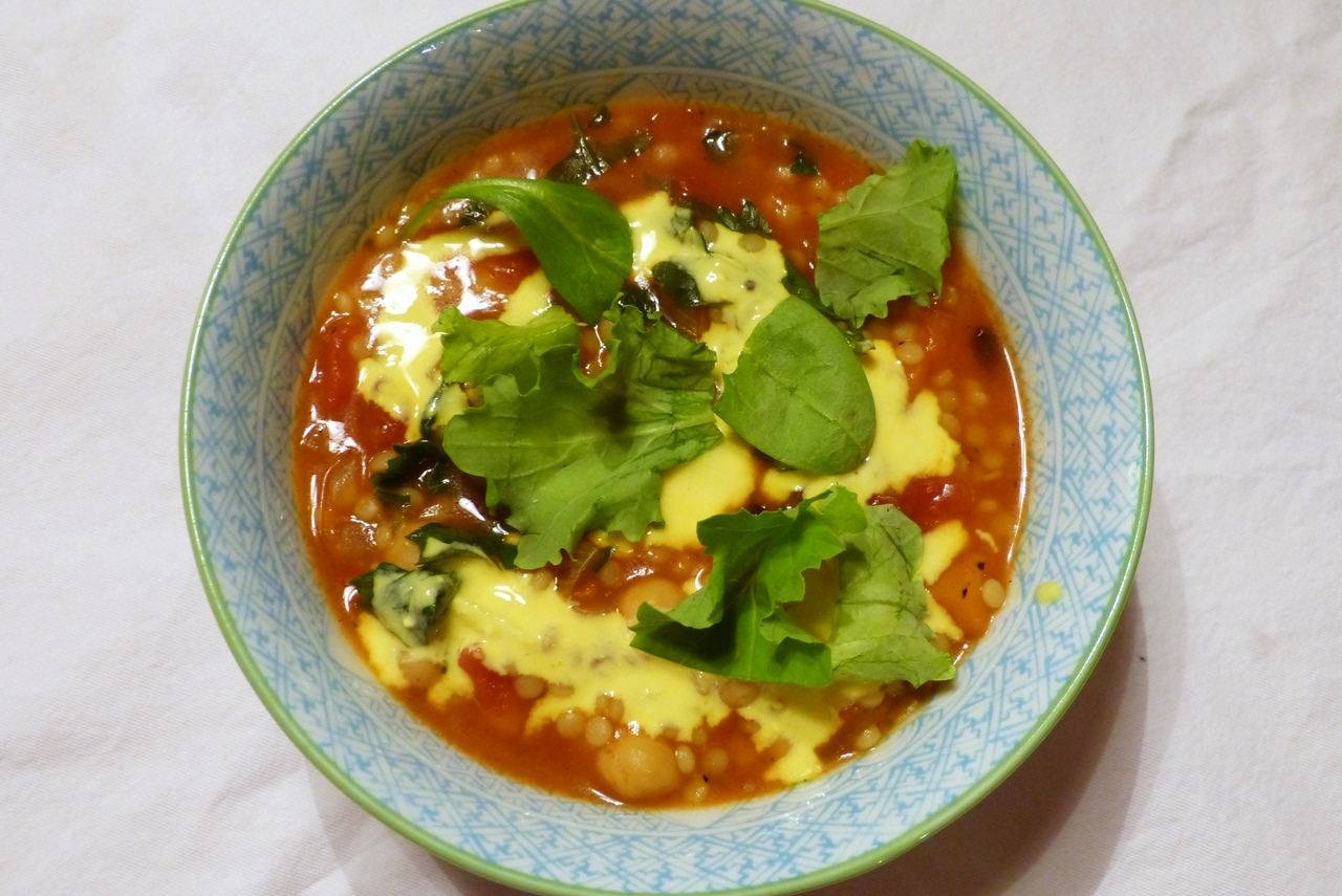 tomaten-kichererbsensuppe
