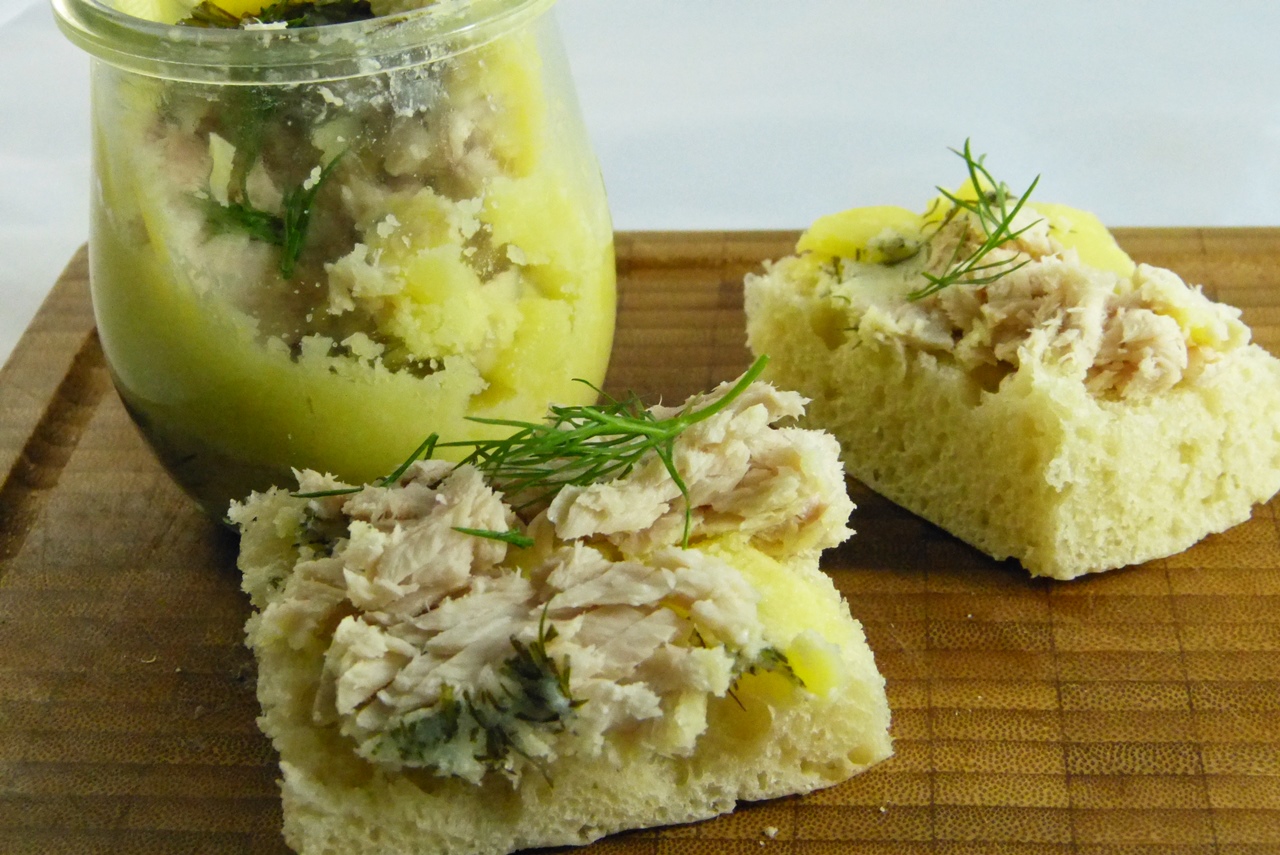 spicy potted lax